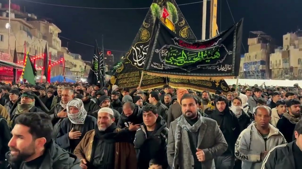 دخوليه محمد باقر الخاقاني / عزاء استشهاد السيده زينب عليها السلام /كربلاء المقدسة 