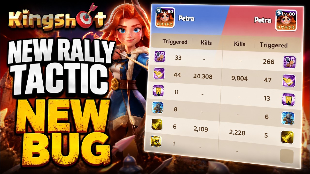 Новая тактика сборов в Kingshot! Новый баг ???