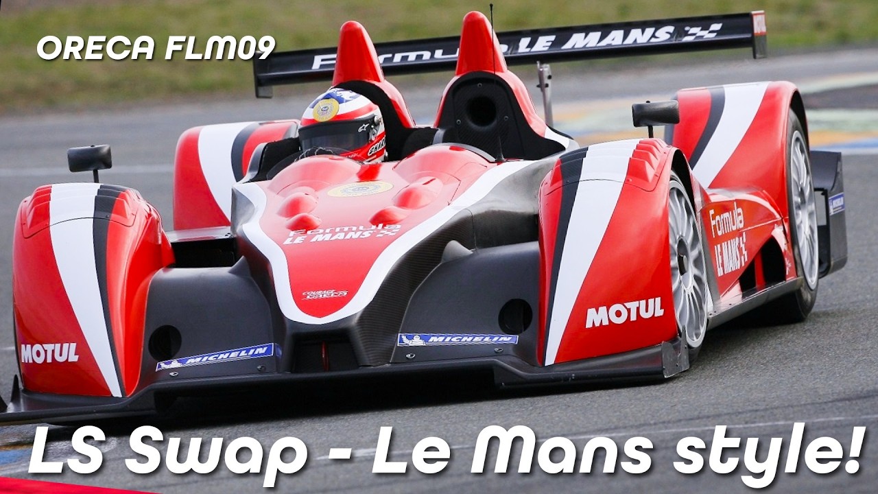 ORECA FLM09: The ultimate LS Swap? Le Mans Prototype Challenge & Formula Le Mans