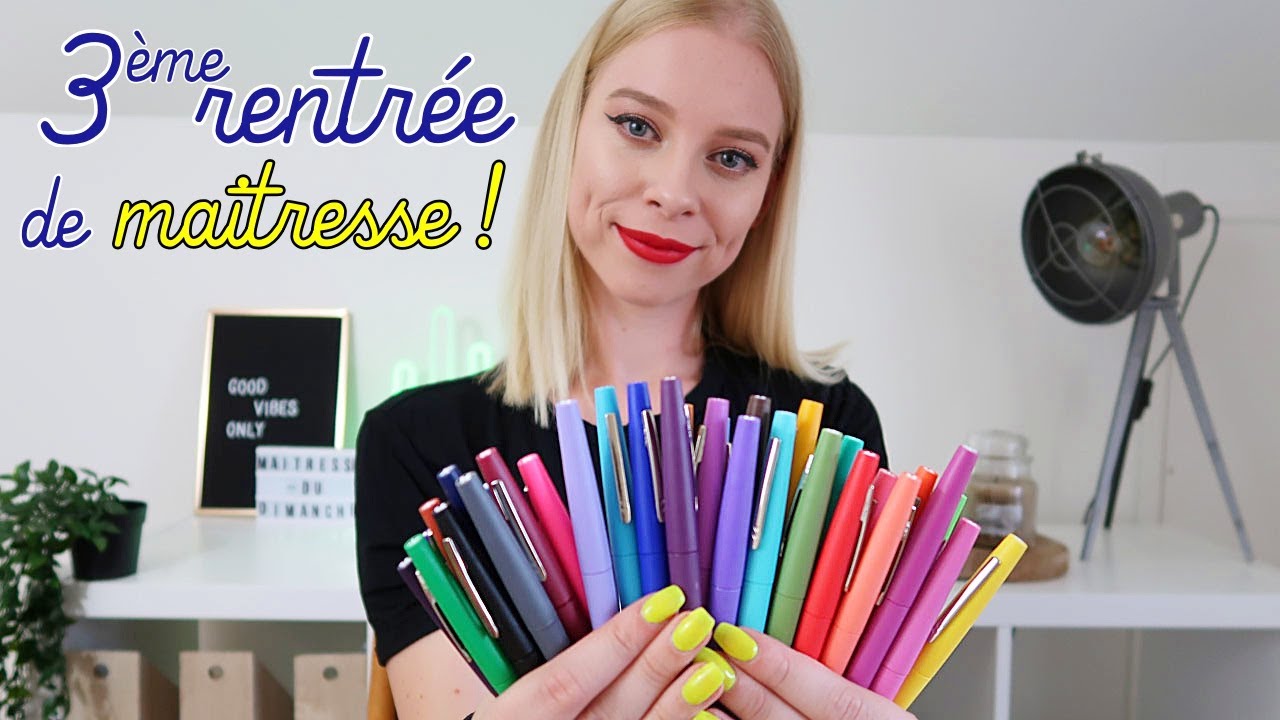 🖍 HAUL FOURNITURES SCOLAIRES D'UNE MAITRESSE ! 2019/2020