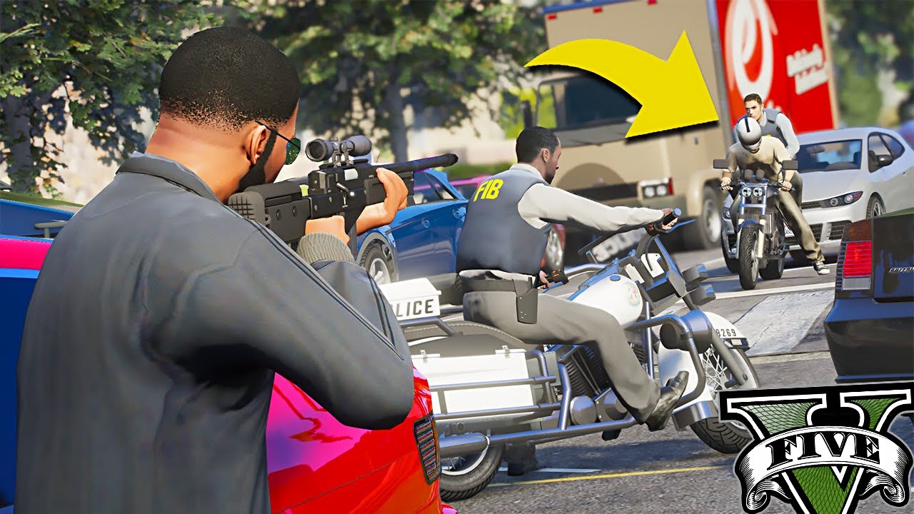 ELIMINANDO ALVOS PROTEGIDOS PELA POLICIA! - GTA V ASSASSINO DE ALUGUEL