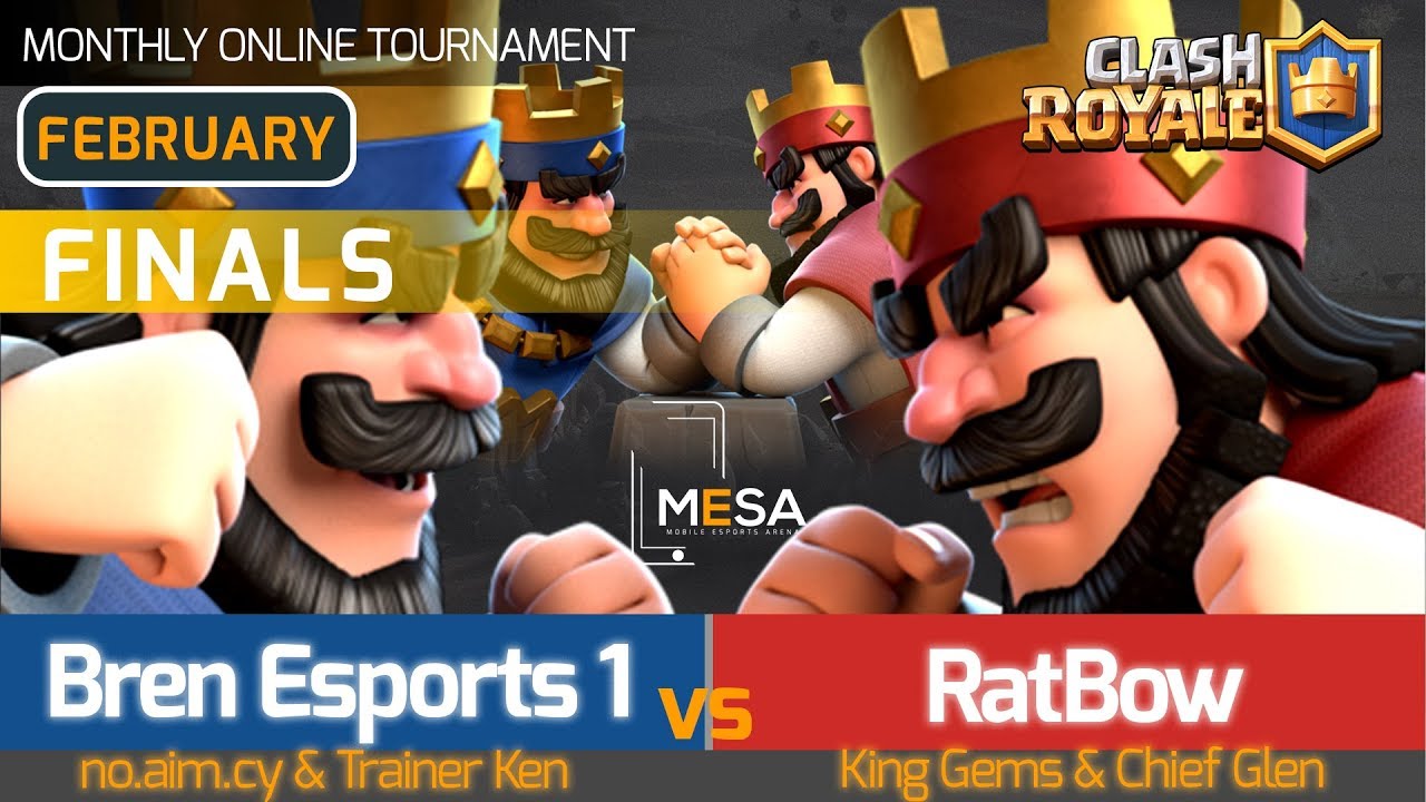 MeSA Clash Royale February: Bren Esports 1 vs RatBow