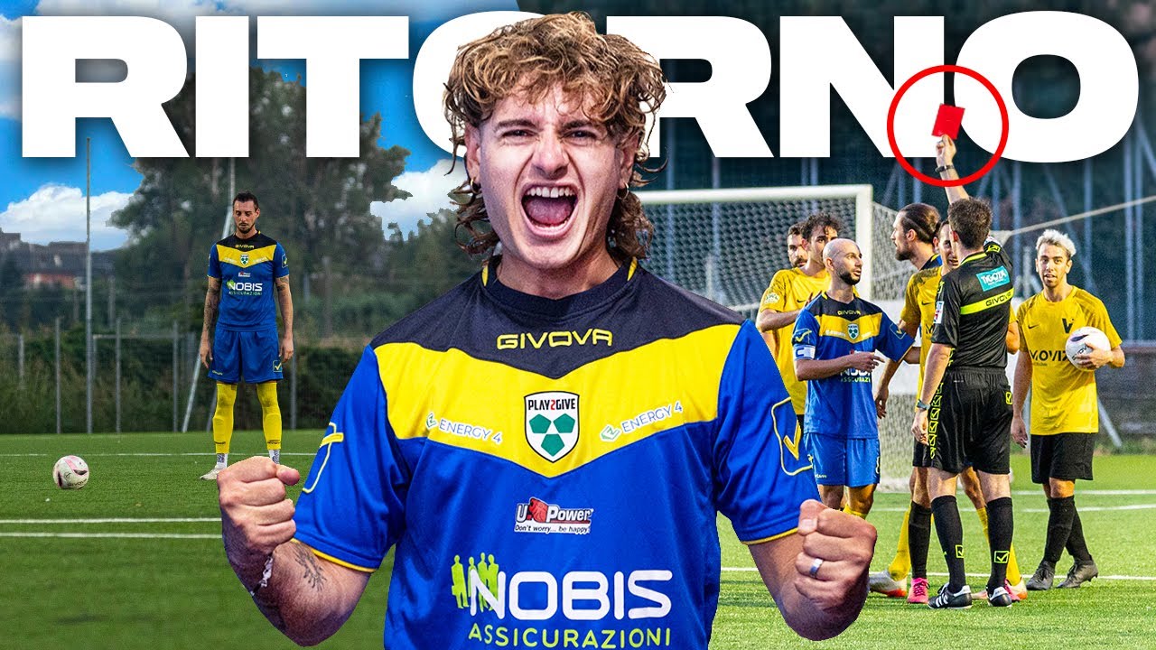 🤬⚽️ RISSA ed ESPULSIONI nella PRIMA DI CAMPIONATO! RITORNO in TERZA CATEGORIA!