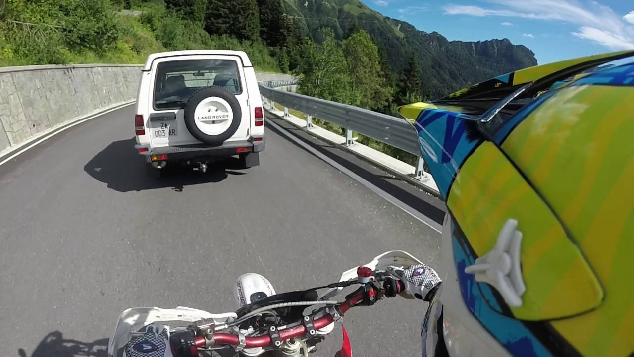 Husqvarna sm 510 | akrapovic |Passo Maniva| Gopro hero 3+
