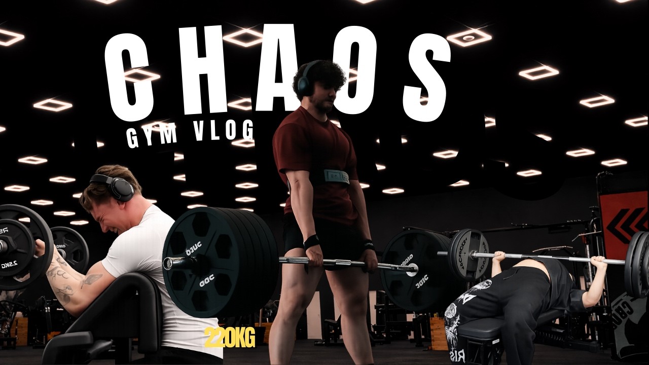 Chaos gym vlog met de boys