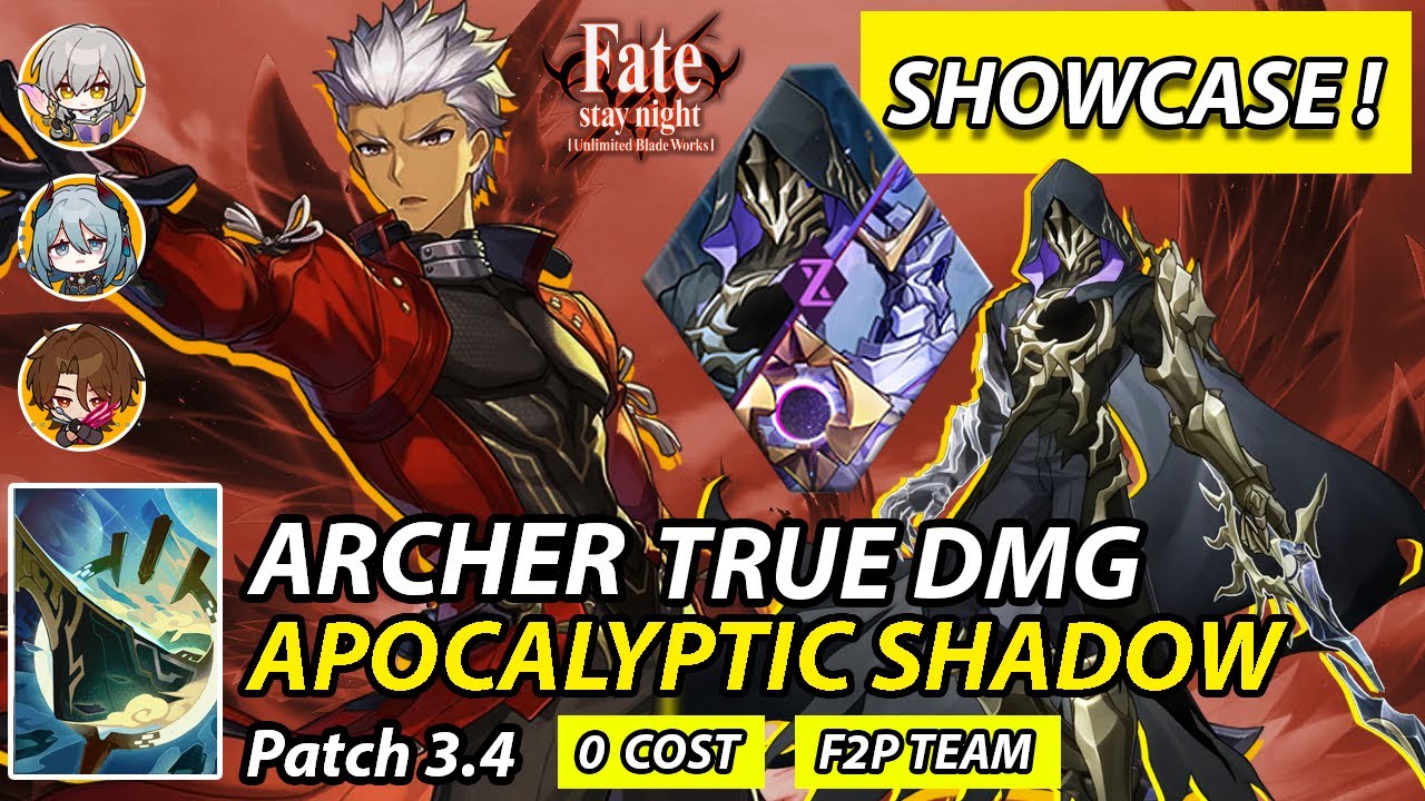 E0S0 Archer x E6 Hanya & RMC F2P Team True DMG Apocalyptic Shadow Floor 4 3 Star | Honkai Star Rail