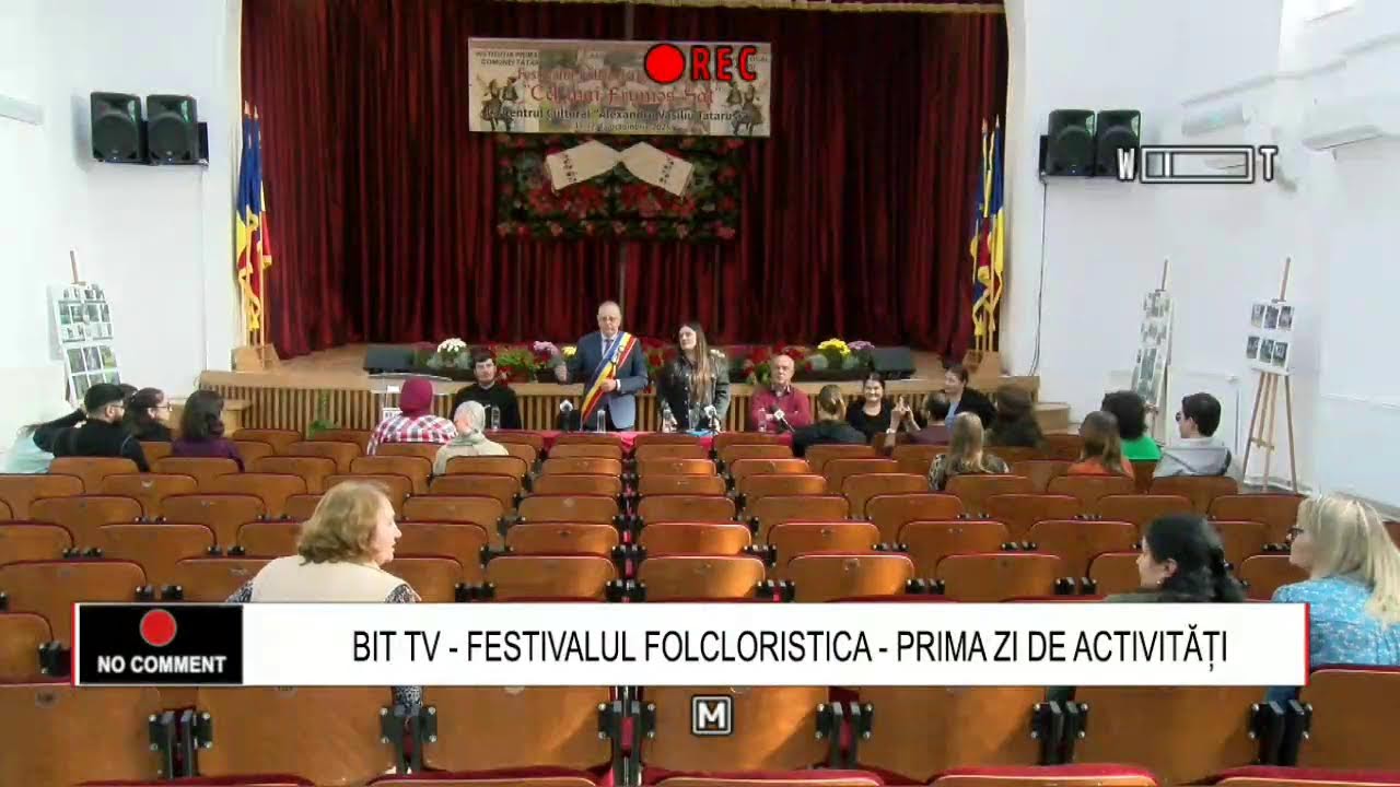BIT TV LIVE - FESTIVALUL FOLCLORISTICA - PRIMA ZI DE ACTIVITATI