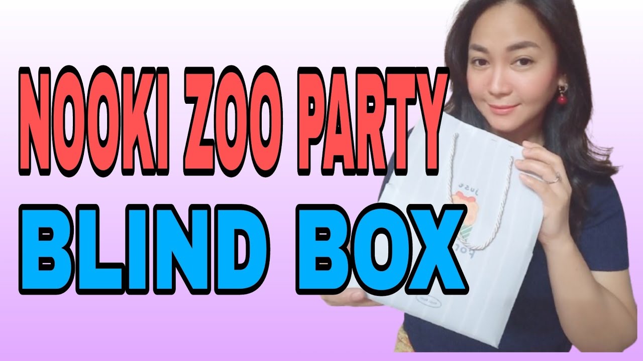 Nooki Zoo Party V1 - BLIND BOX | Unboxing | Gift