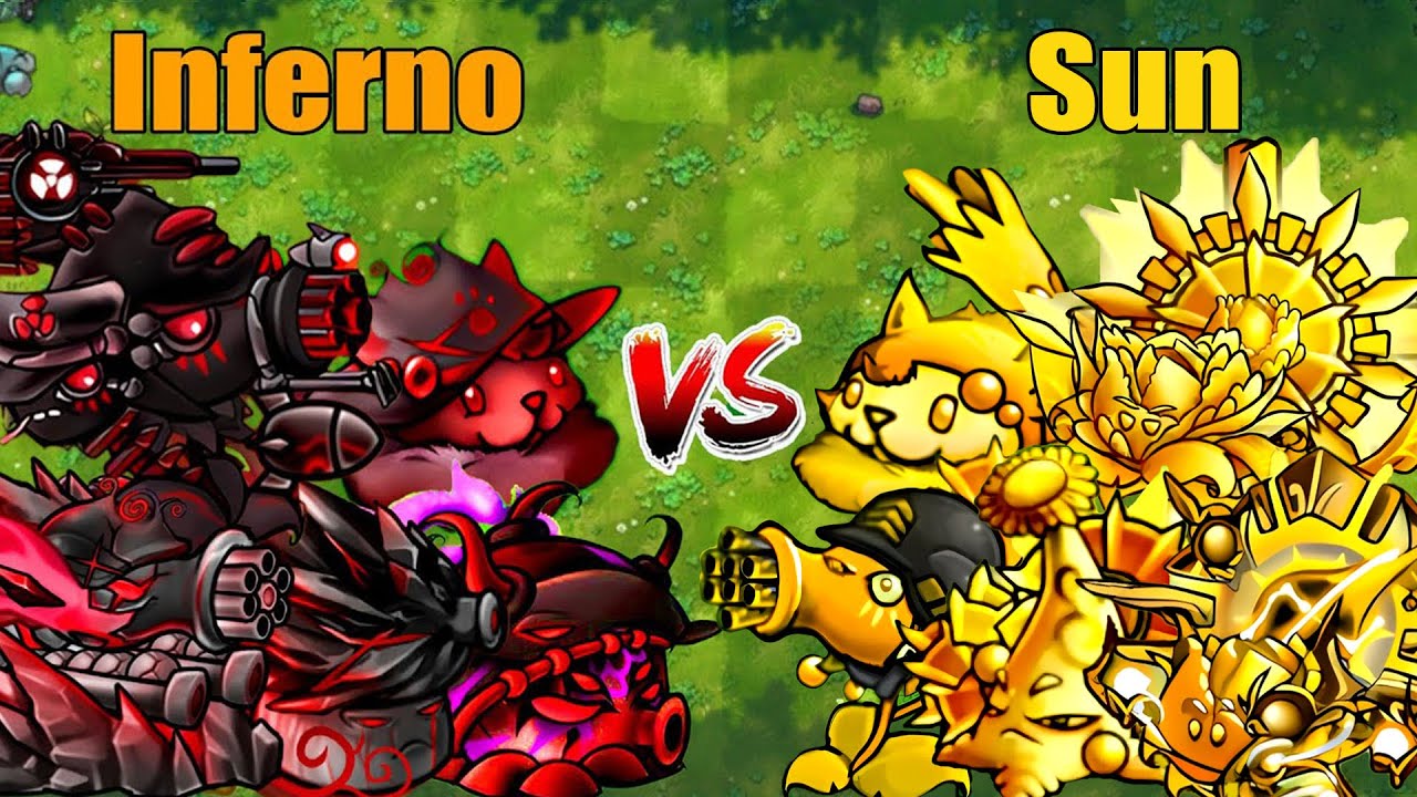 PVZ 1 Fusion 3.0 Challenge!! Team Inferno VS Team Sun VS 300 Zombie Random - Who Will Win?