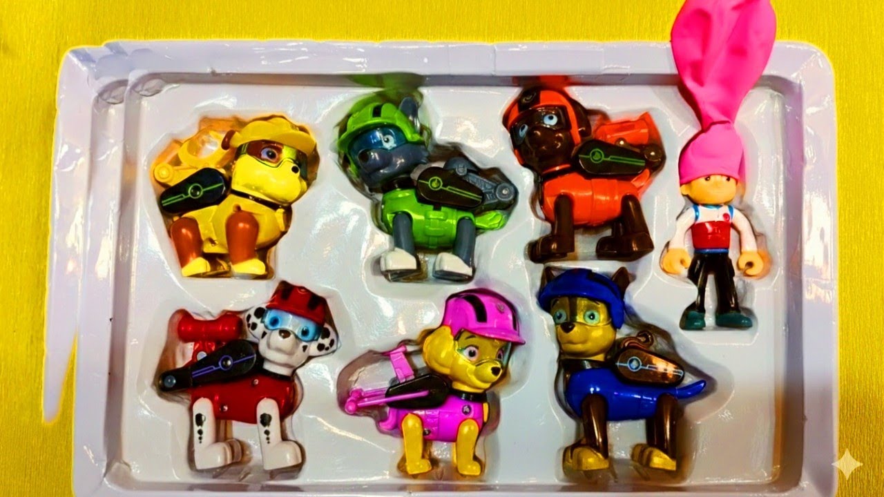 🔊 ASMR Paw Patrol Toy Unboxing 🐾 | Relaxing Sounds & Satisfying Play! #035