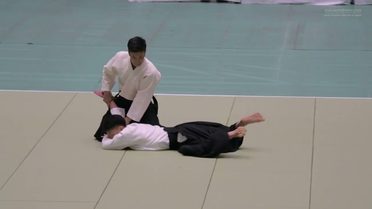 UESHIBA Mitsuteru Hombu Dojo-cho - 61st All Japan Aikido Demonstration at the Nippon Budokan
