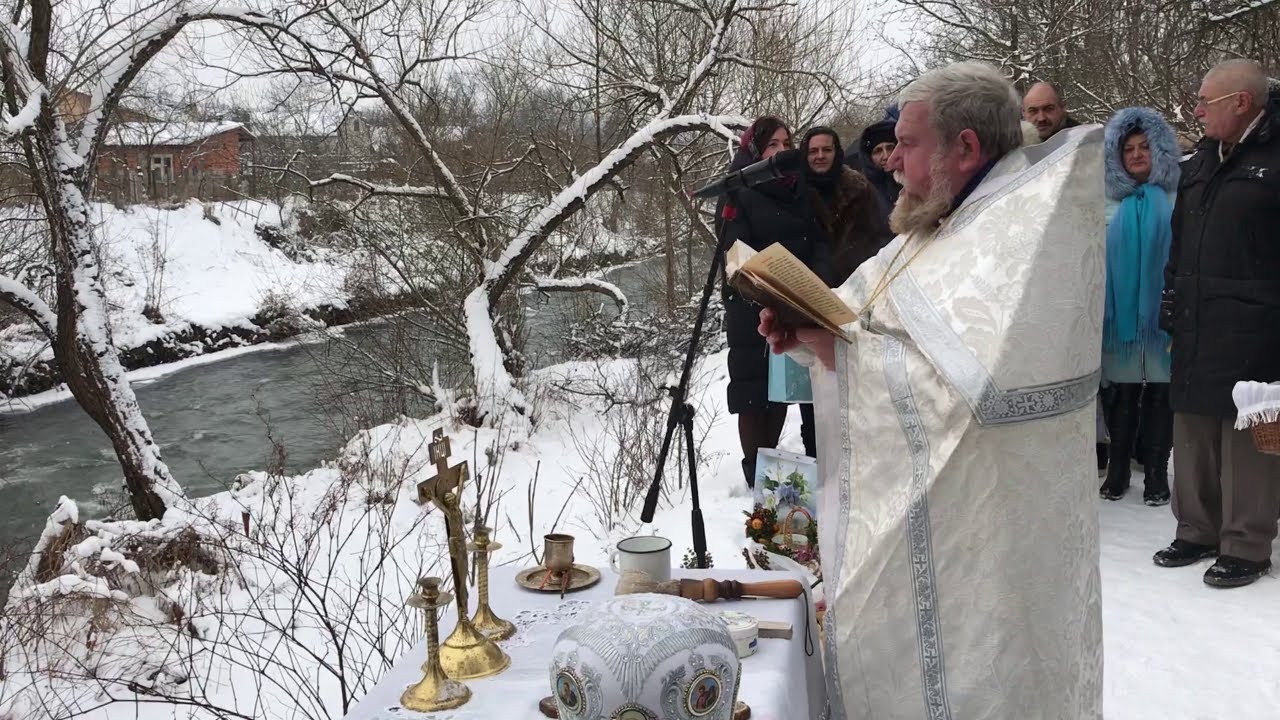Освячення води в м. Іршава, 2021 р.