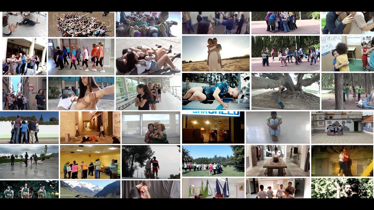 No hay coreografía más importante que la de un abrazo · Danza comunitaria Trayectos 2017