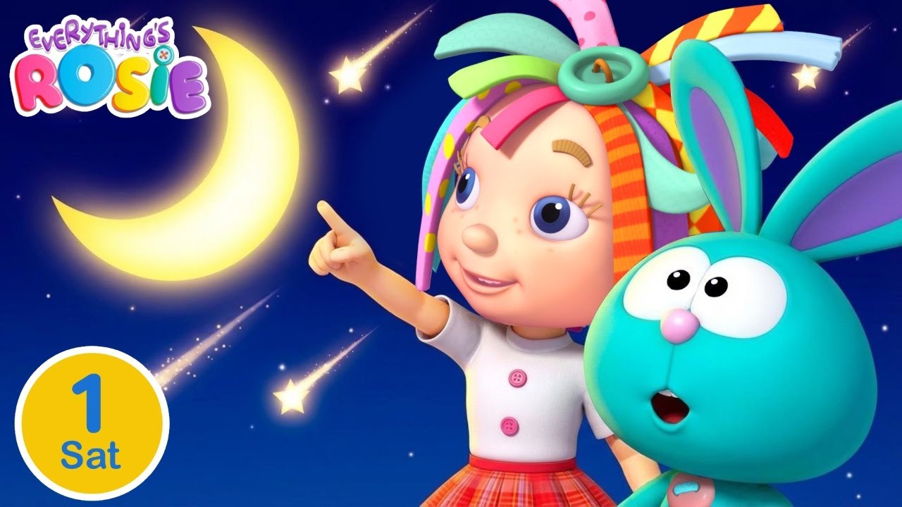 1 SAT Crtani 🌟 Možeš li da uočiš zvezde padalice? 🔭 Rozi i Čupo 🌙