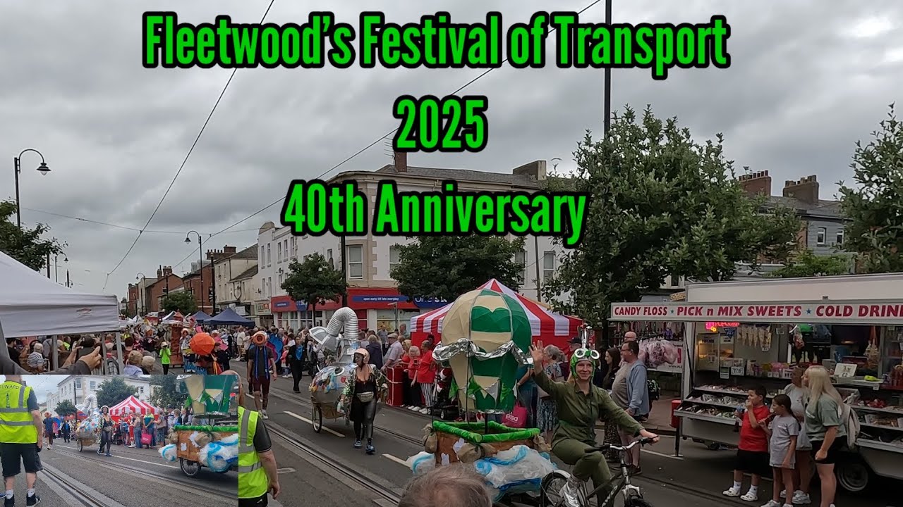 Fleetwood's Festival of Transport 2025. 40th Anniversary.