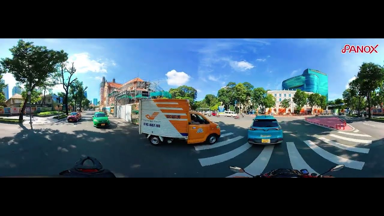 Camera 360 độ - PanoX V2 - Quay Full trước sau, trái phải... Đã quá anh em ơi.