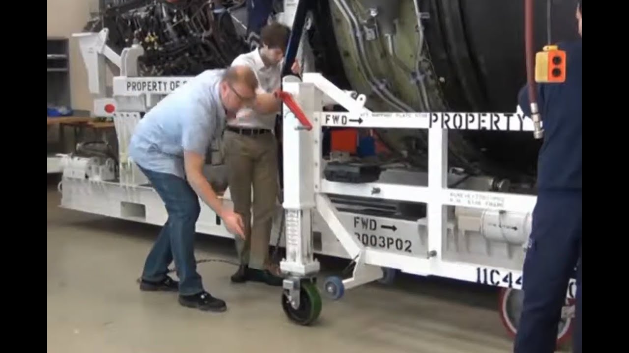 GEnx-1B Fan Stator Removal & Installation