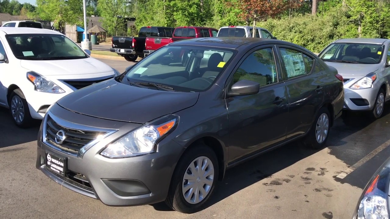 The 2019 Nissan Versa S Manual by Gerald