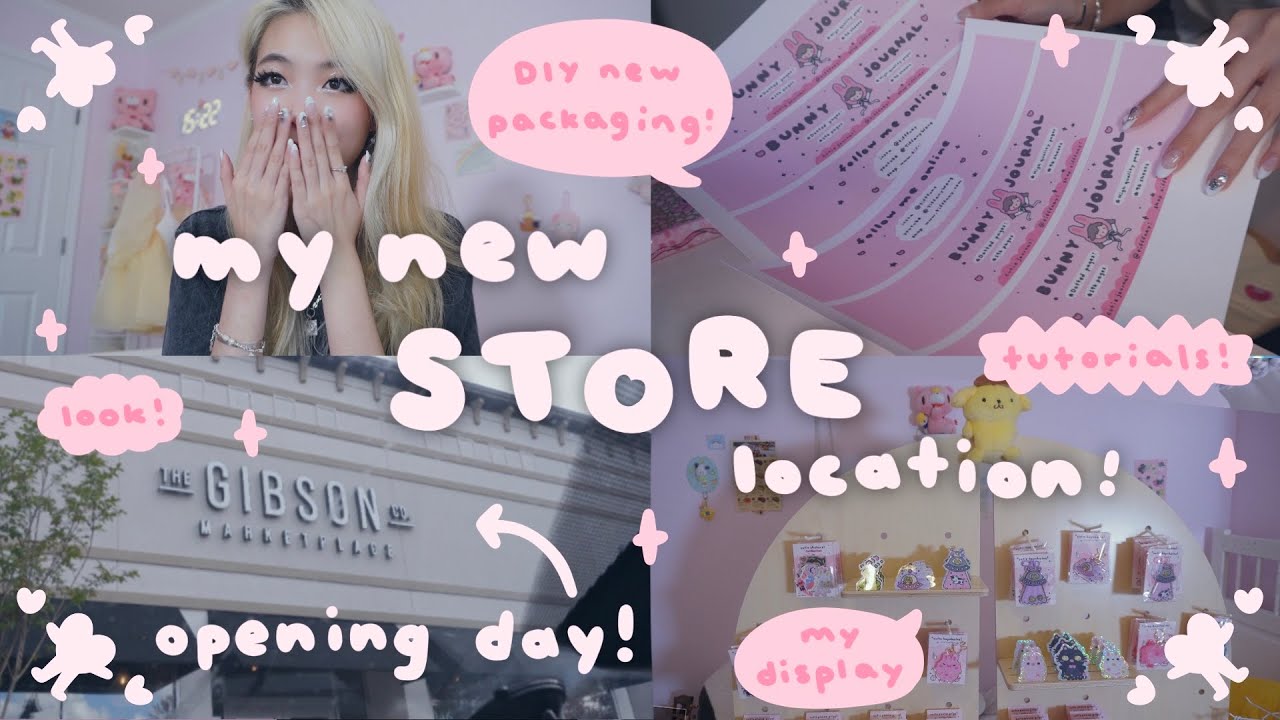 24 HOURS until OPENING DAY? 🌟Vlogging and Setting Up My NEW SECRET STORE 🍦  Tiffany Weng