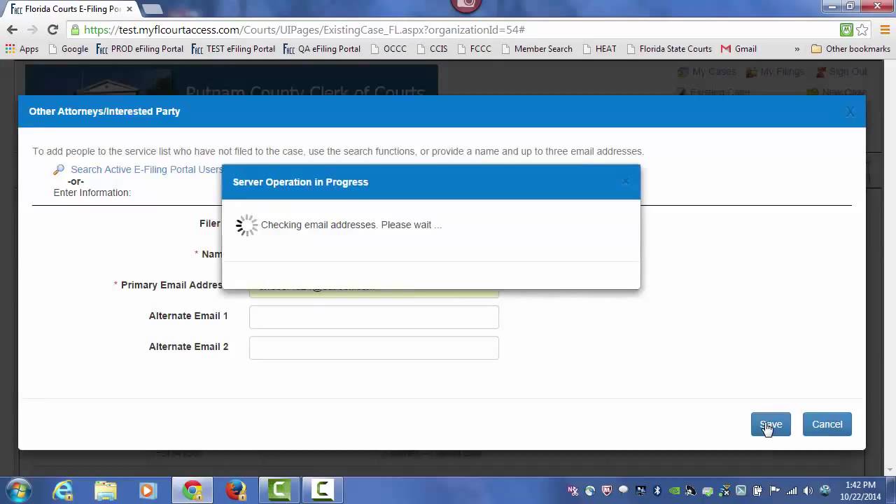 Florida Courts E-Filing Portal - File to an Existing Case