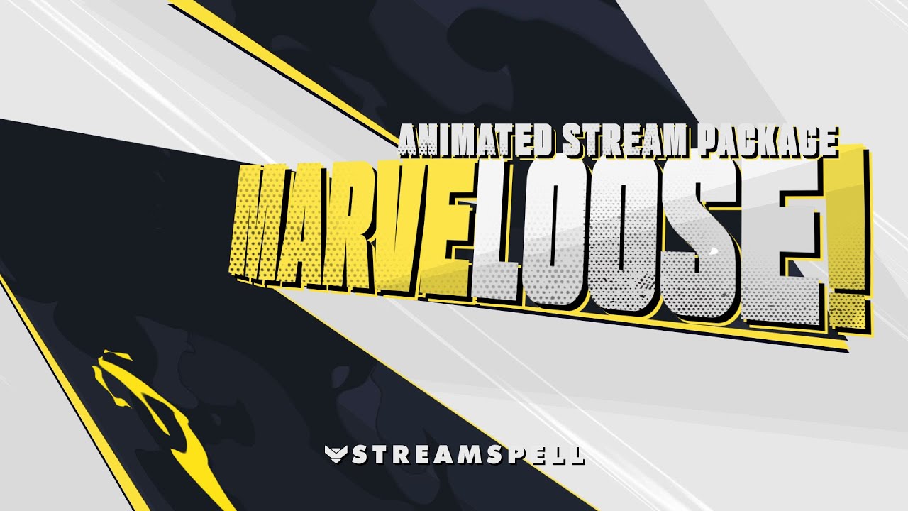 Marvel Rivals Twitch Overlays │ MARVELOOSE! Stream Package by StreamSpell