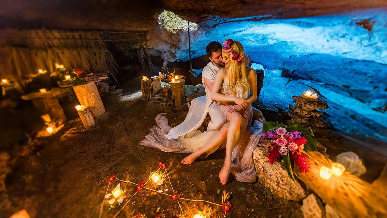Jungle Cenote Wedding in Tulum -  A Spiritual Elopement Ceremony