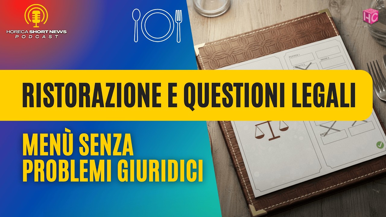 Un menu senza problemi…giuridici | Ristorazione e questioni legali con Alessandro Klun