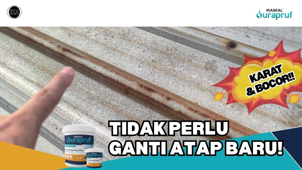 Solusi Praktis Atasi Karat dan Bocor Atap Metal Spandek dengan Cat Pelapis Kuat