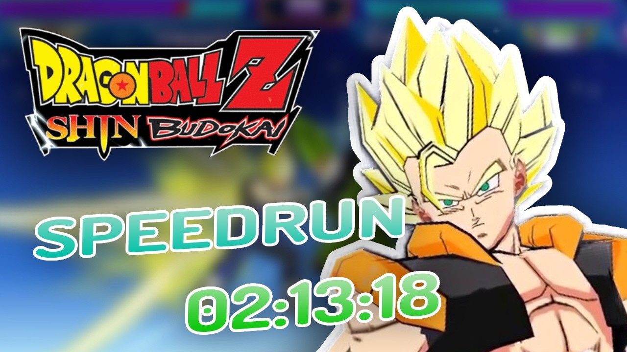 Dragon Ball Z: Shin Budokai | 100% DRAGON ROAD | Speedrun  (2:13:18) | PSP