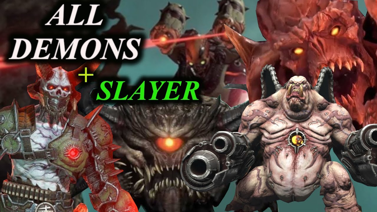 Doom Eternal Battlemode | All demons & Slayer