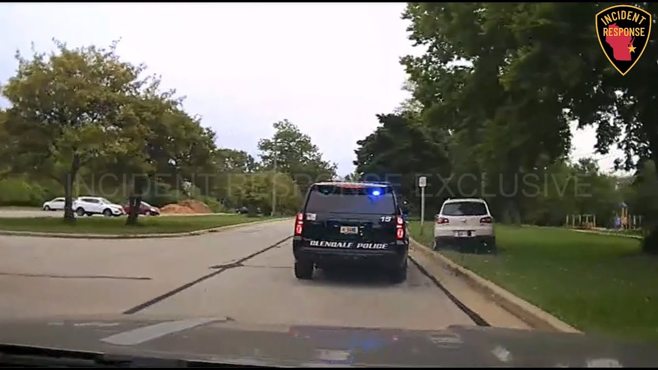 Dash Cam: Police pursuit ends in Milwaukee park