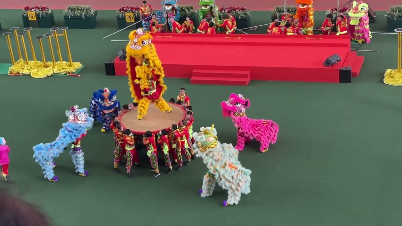 2025 香港馬會農曆新年舞獅表演 Chinese New Year Lion Dance