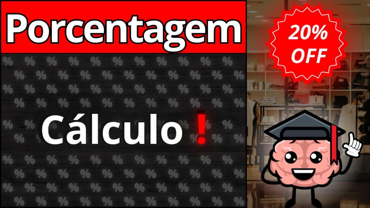 Como calcular Porcentagem, com Questões de Aumentos e Descontos!