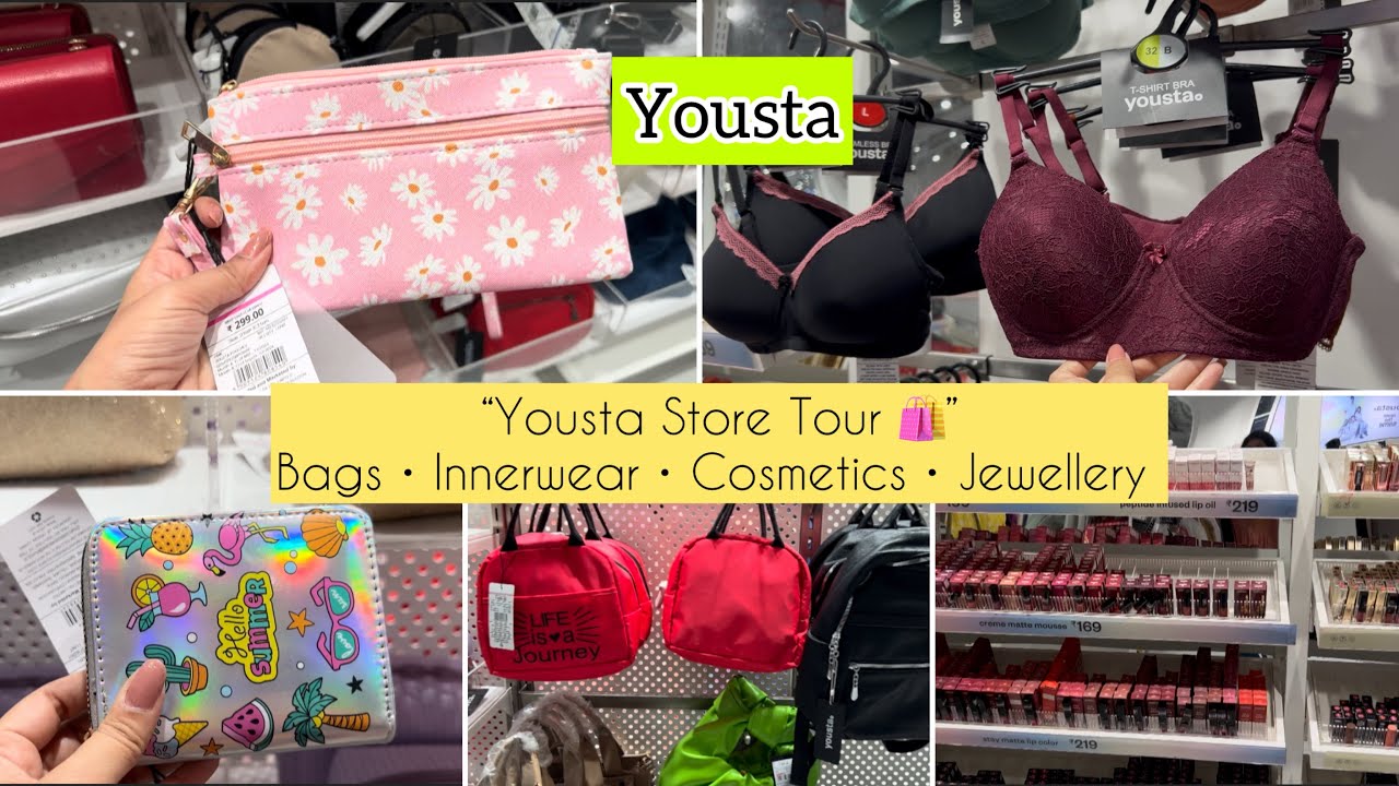 “Yousta Store Tour 🛍️ | Affordable Bags, Jewelry, Makeup & Innerwear Collection under ₹299!”