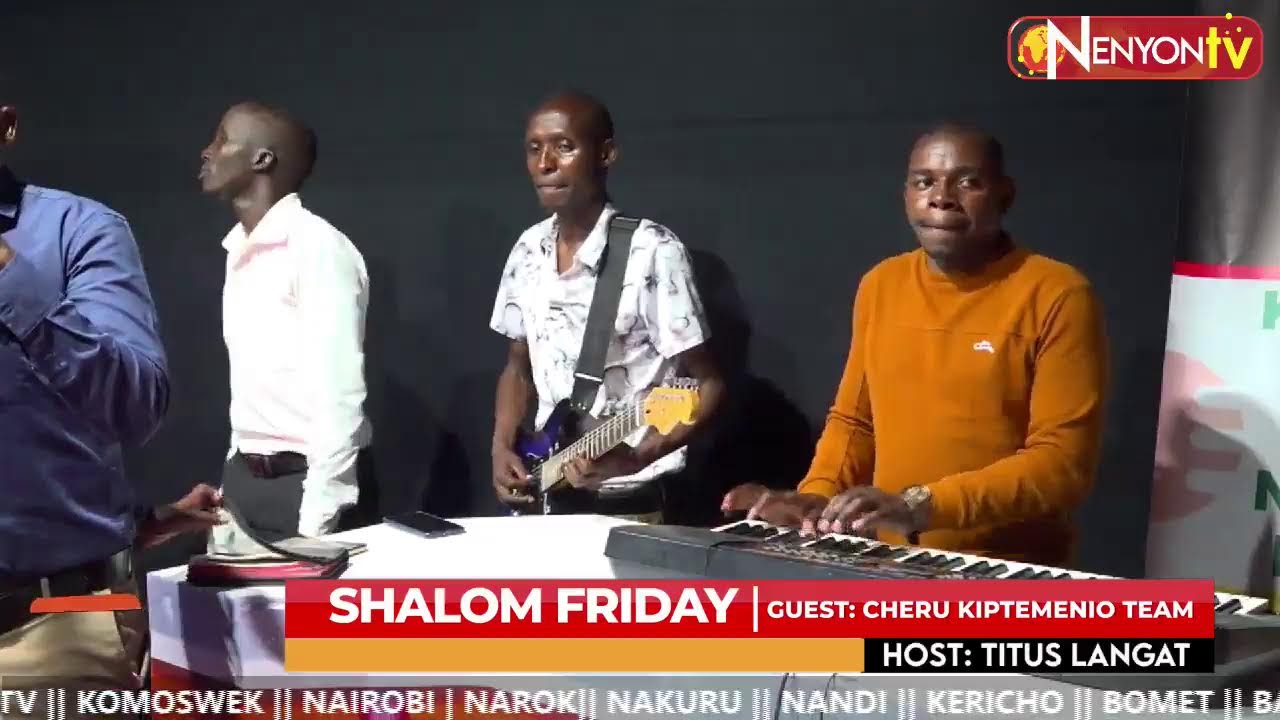 SHALOM FRIDAY  EN  NENYON TV  LIVE BAND
