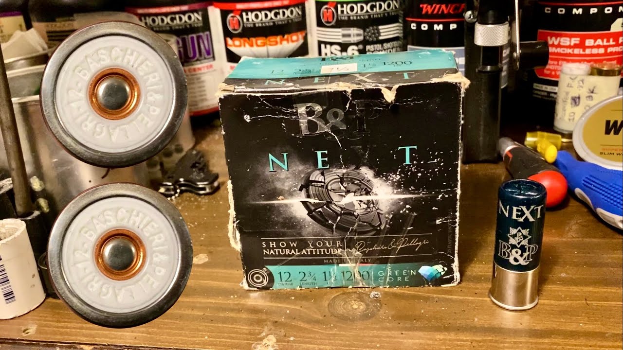 B&P Next 12GA 7.5 Shot With Green Core Biodegradable Wad - Breakdown 