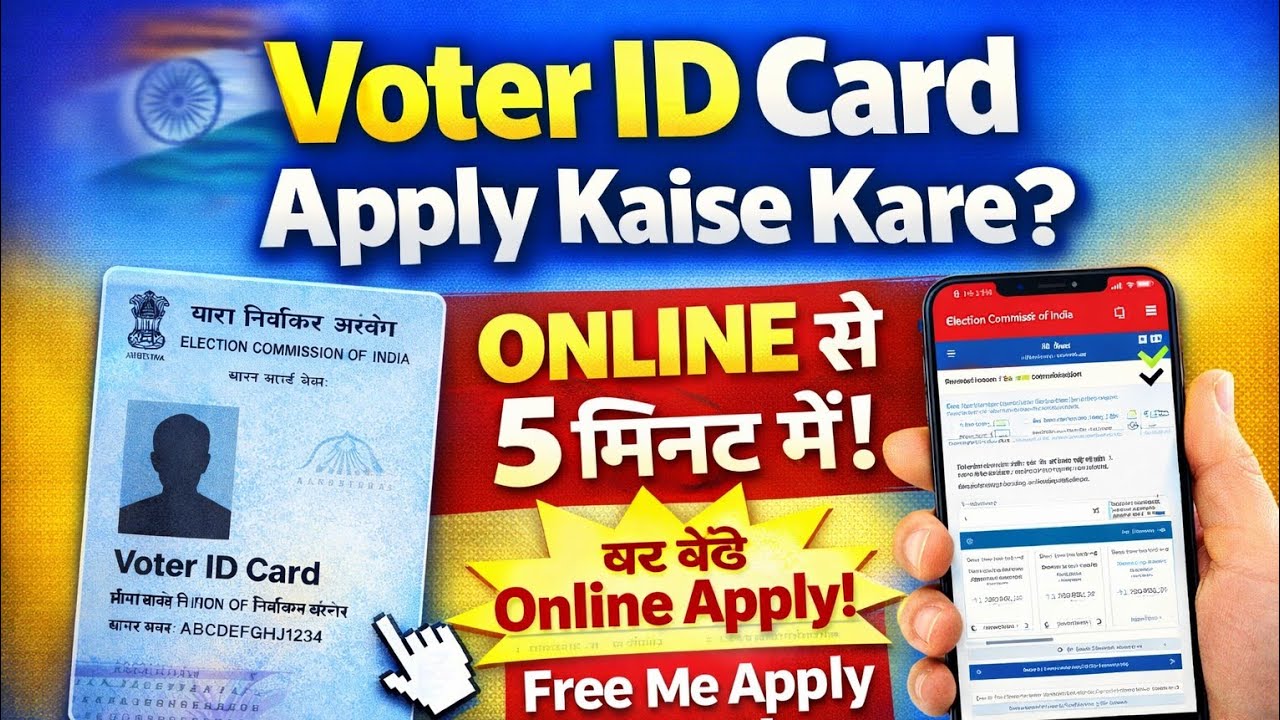 Voter Id Card New Registration Process | Form 6 Online