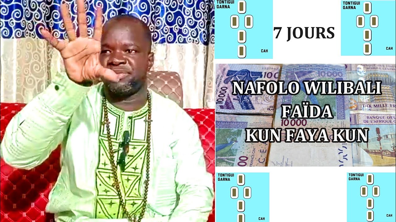 AYATOULLAH N1 FAÏDA DE WILIBALI NAFOLO BA EN 7 JOURS AVEC 7 GRANGE SOURATE SUR IZAHADJA