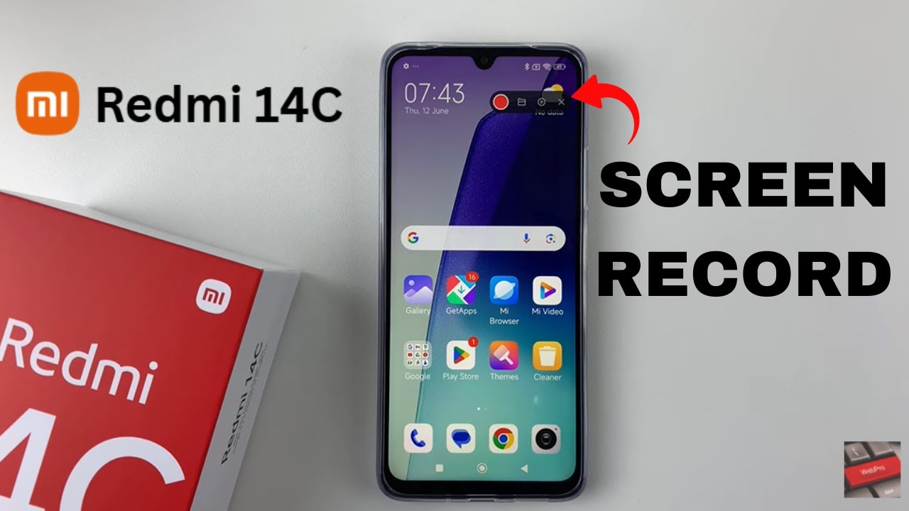 How To Screen Record Redmi 14C