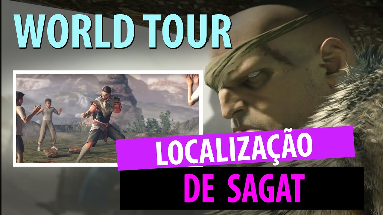 Como encontrar Sagat no World Tour - Street Fighter 6