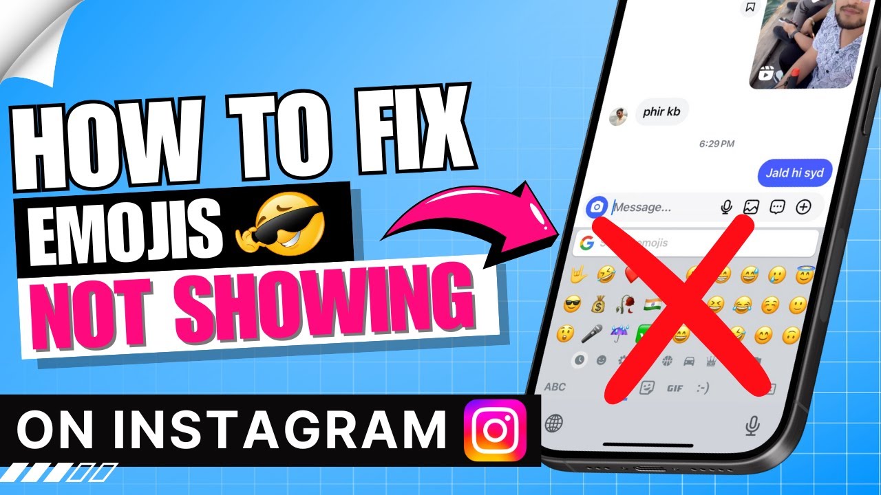 How to Fix Emojis Not Showing on Instagram ✅ | Solve Some Emojis Not Showing