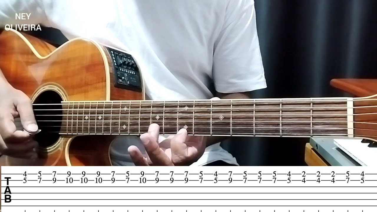 Como tocar o solo da música - Couro de boi - Sucesso inesquecível