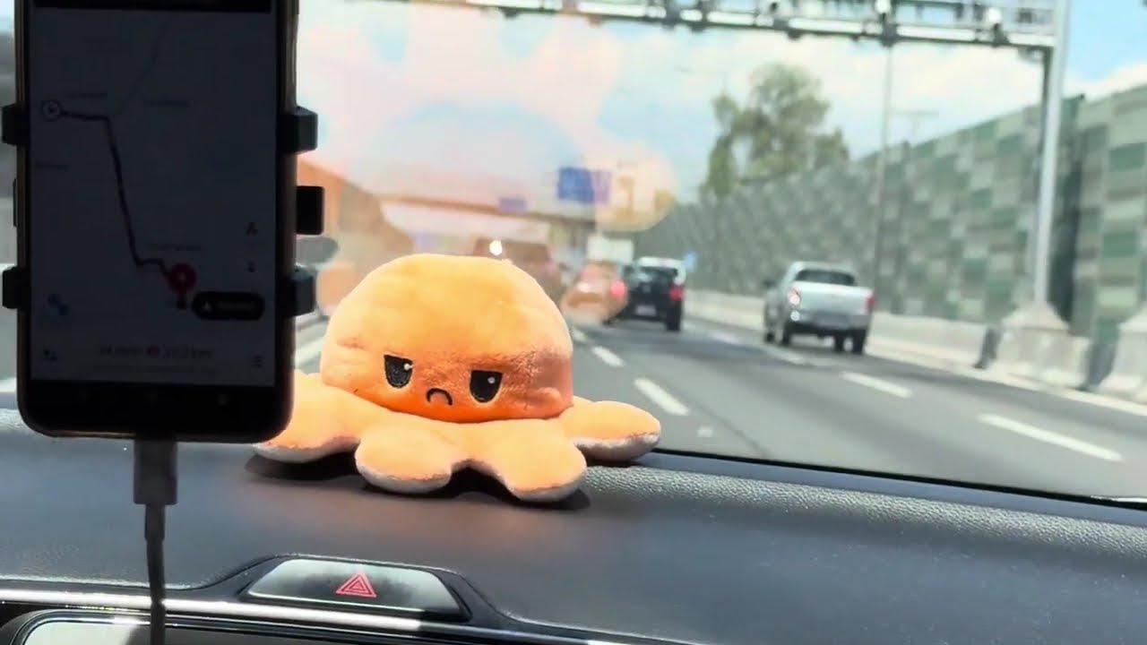 Taxi Ride in Santiago, Chile