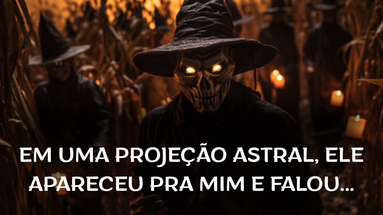 EM UMA PROJEÇÃO ASTRAL, ELE APARECEU PRA MIM E FALOU...