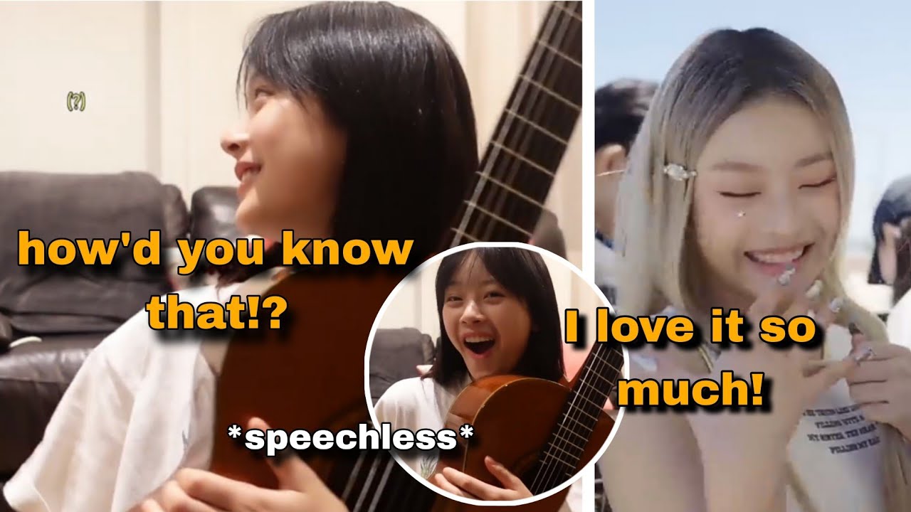 Hanni's SISTER'S reaction to her famous aegyo!