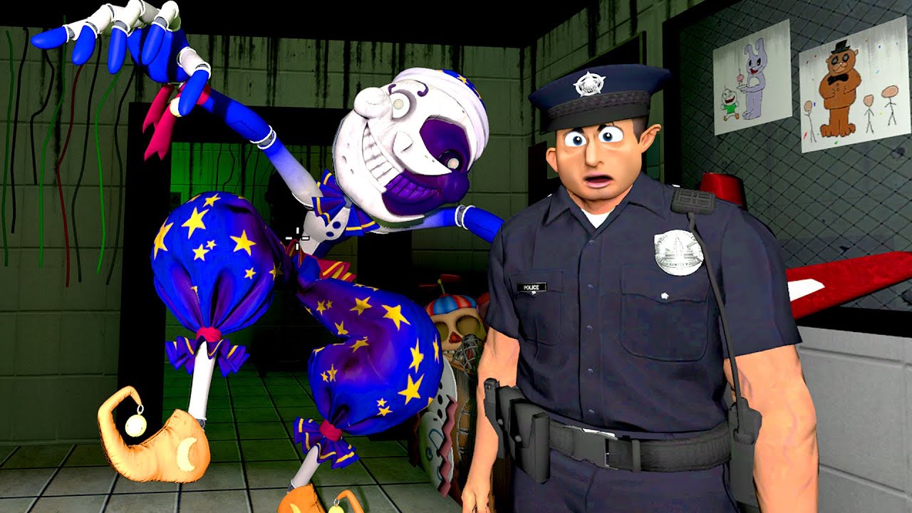 АНИМАТРОНИКИ ПУГАЮТ ОХРАННИКА FNAF 3 COOP ЛУЧШЕЕ ► Garry's Mod