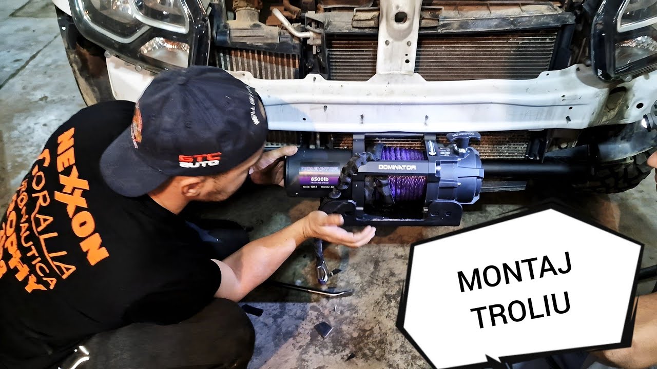 Montaj Troliu 8500lbs la Duster