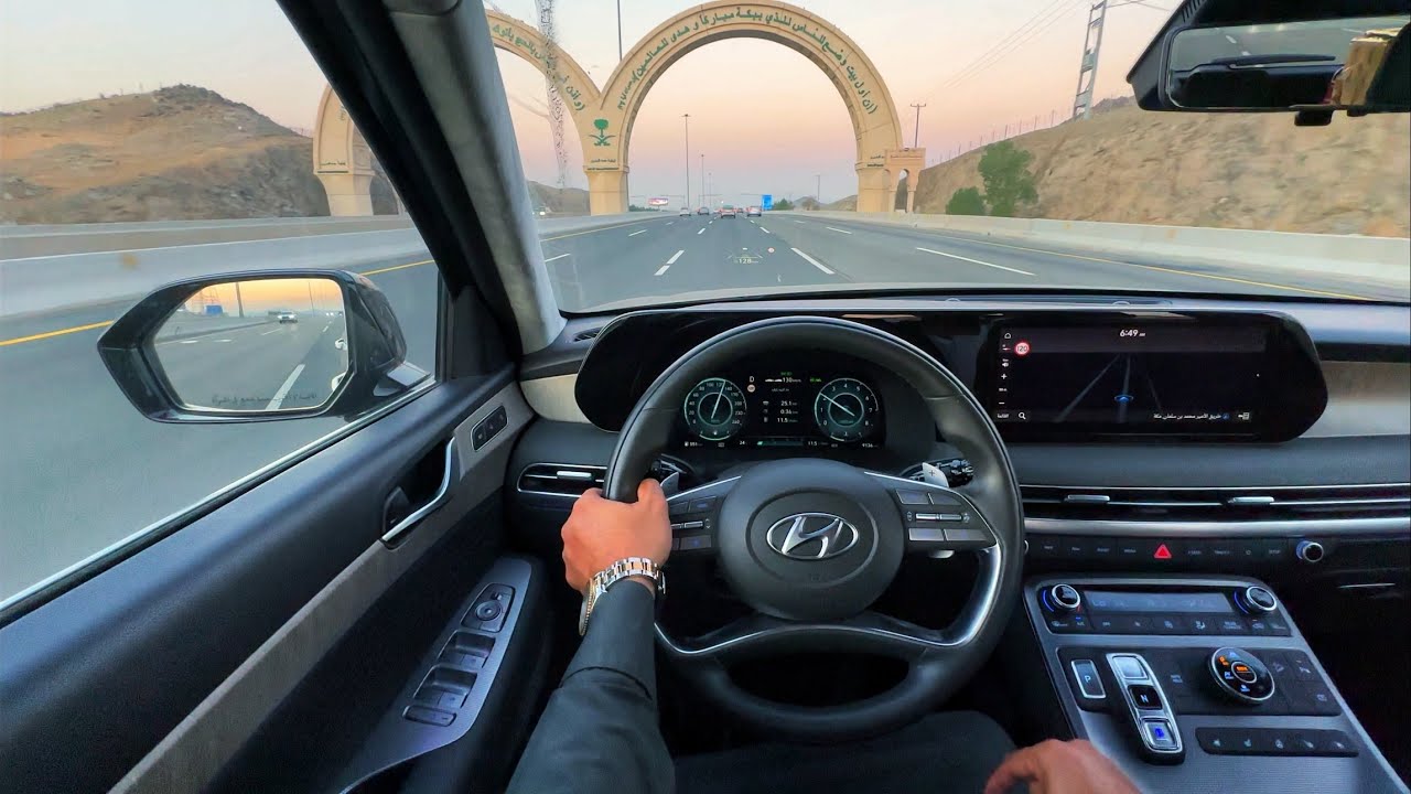 جربت هيونداي باليسيد الجديدة في خطوط السفر و العزل و الصرفية