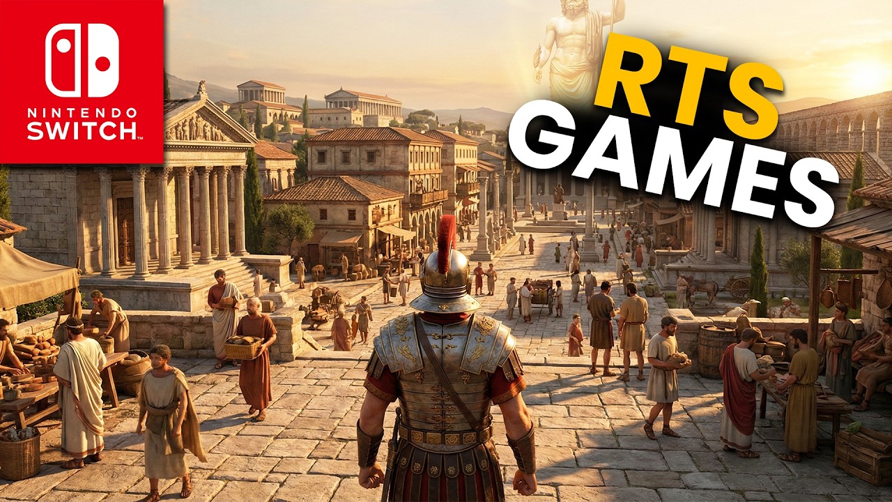 TOP 10 Best RTS Games on Nintendo Switch & Switch 2 [2026 Updade]