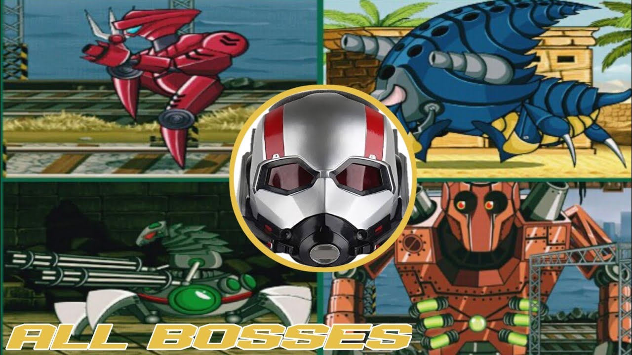 ALPHA SWAT ALL BOSSES (ANT MAN)